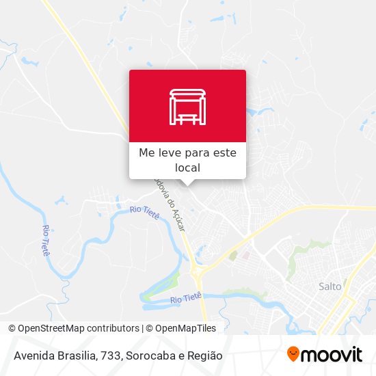 Avenida Brasilia, 733 mapa