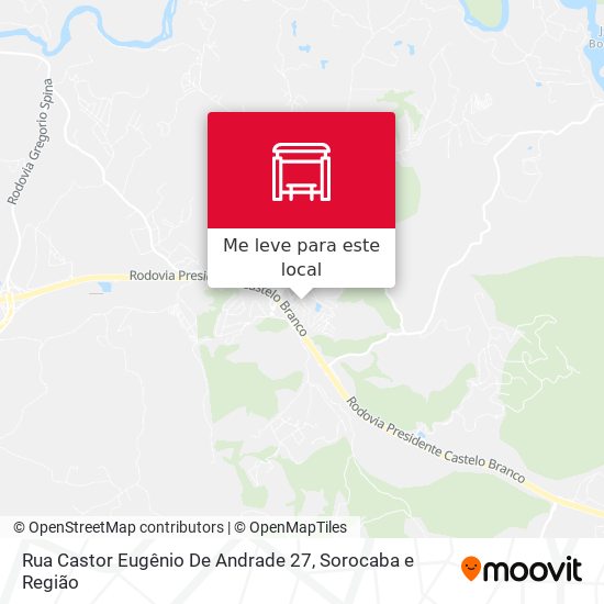Rua Castor Eugênio De Andrade 27 mapa