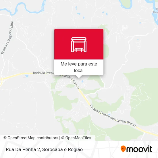 Rua Da Penha 2 mapa