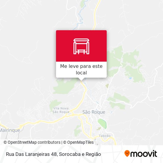 Rua Das Laranjeiras 48 mapa