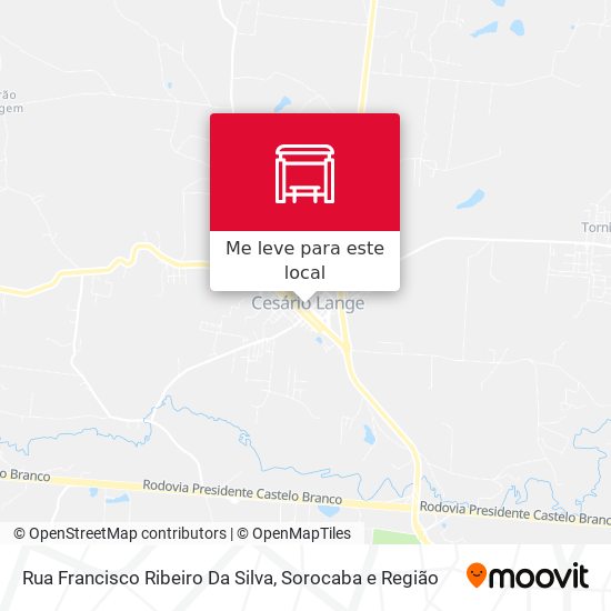Rua Francisco Ribeiro Da Silva mapa