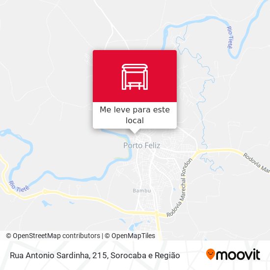 Rua Antonio Sardinha, 215 mapa