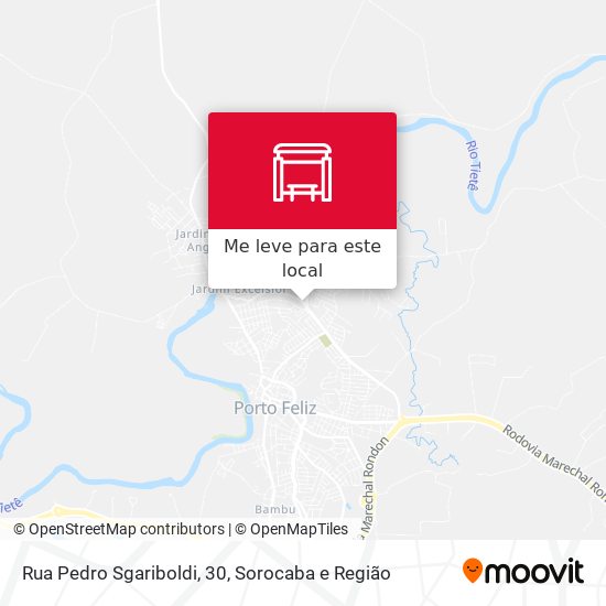 Rua Pedro Sgariboldi, 30 mapa