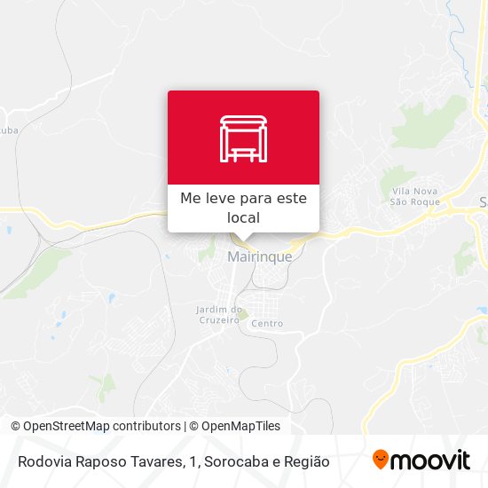 Rodovia Raposo Tavares, 1 mapa