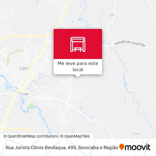 Rua Jurista Clóvis Bevilaqua, 490 mapa