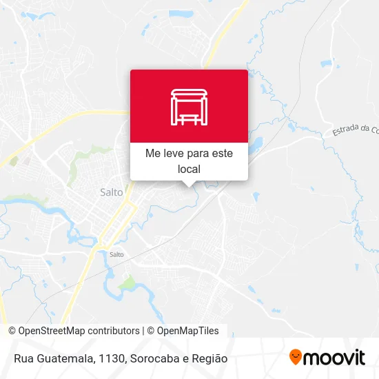 Rua Guatemala, 1130 mapa