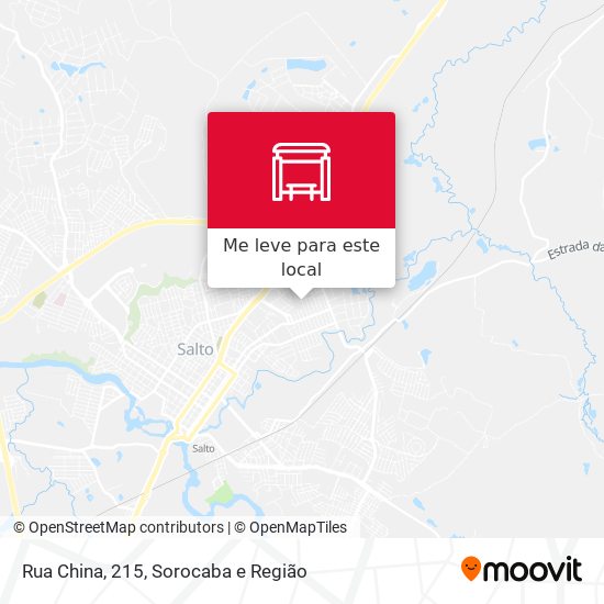 Rua China, 215 mapa