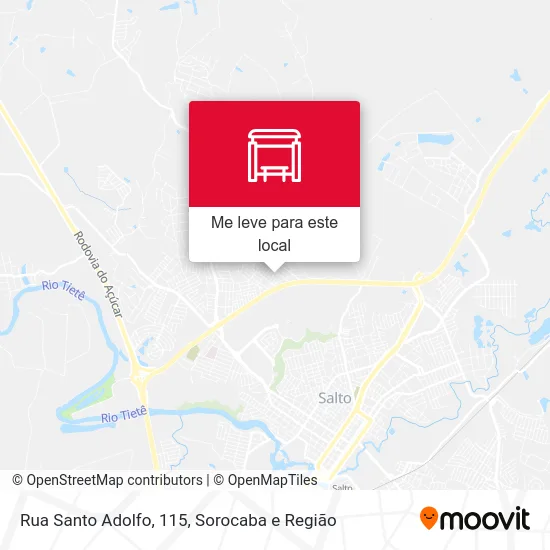 Rua Santo Adolfo, 115 mapa