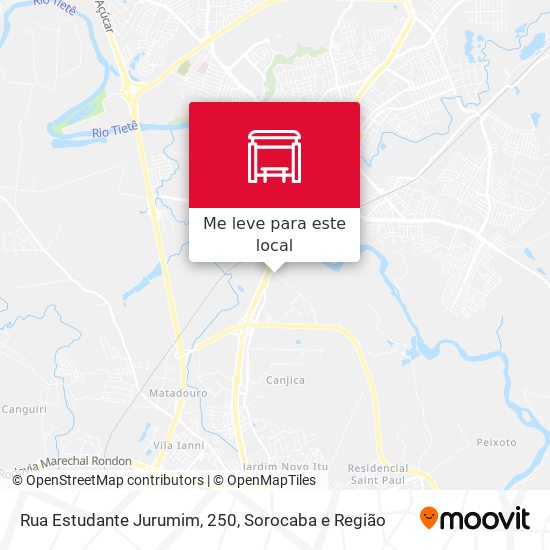 Rua Estudante Jurumim, 250 mapa