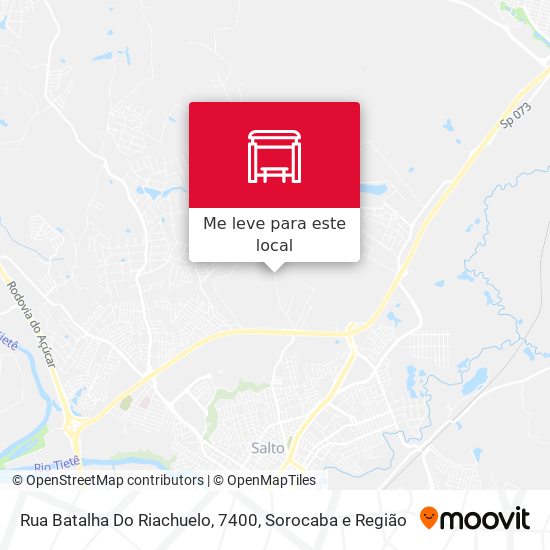 Rua Batalha Do Riachuelo, 7400 mapa