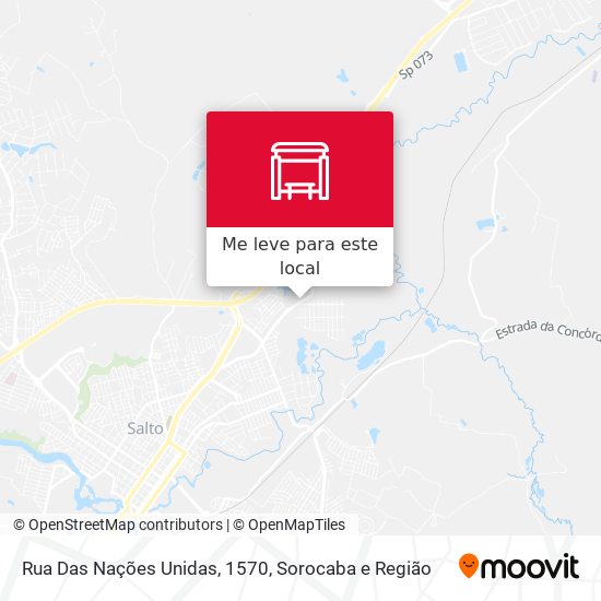 Rua Das Nações Unidas, 1570 mapa