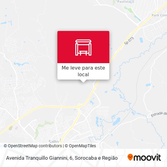 Avenida Tranquillo Giannini, 6 mapa