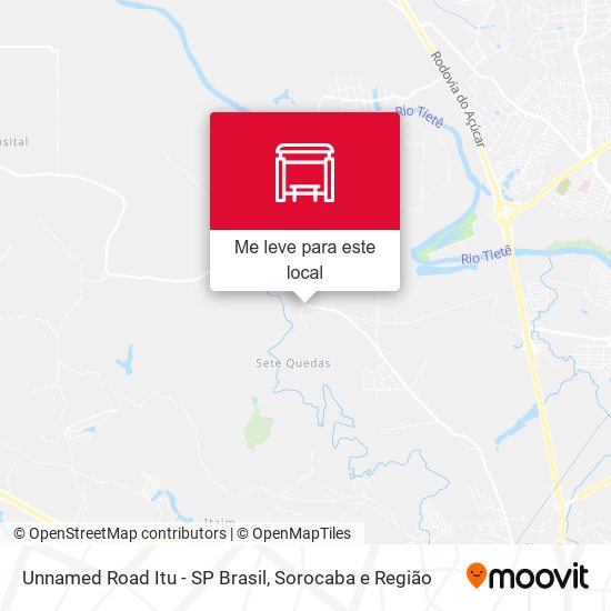 Unnamed Road Itu - SP Brasil mapa
