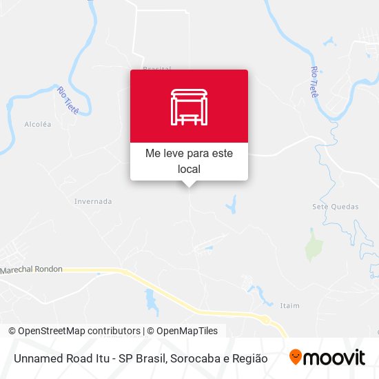 Unnamed Road Itu - SP Brasil mapa