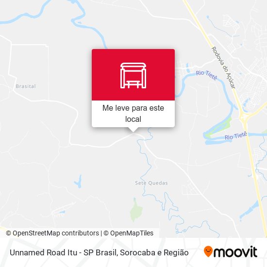 Unnamed Road Itu - SP Brasil mapa