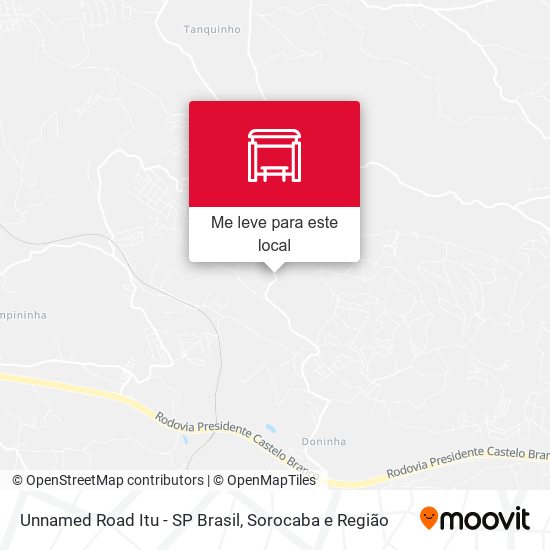 Unnamed Road Itu - SP Brasil mapa
