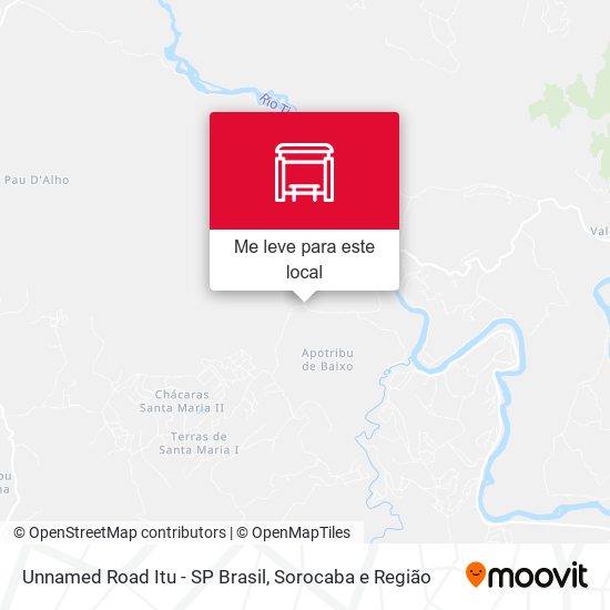 Unnamed Road Itu - SP Brasil mapa