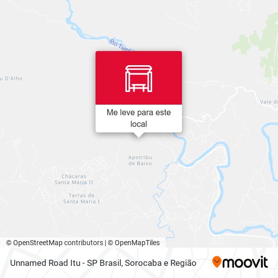 Unnamed Road Itu - SP Brasil mapa