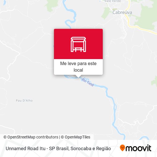 Unnamed Road Itu - SP Brasil mapa