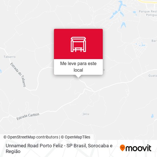 Unnamed Road Porto Feliz - SP Brasil mapa