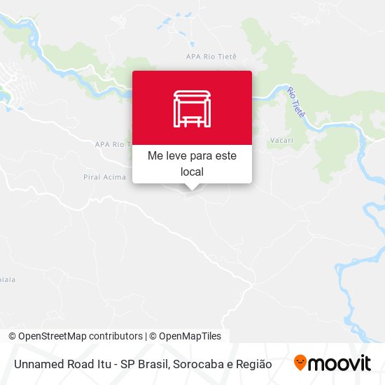 Unnamed Road Itu - SP Brasil mapa