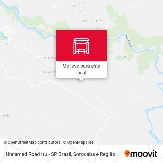 Unnamed Road Itu - SP Brasil mapa