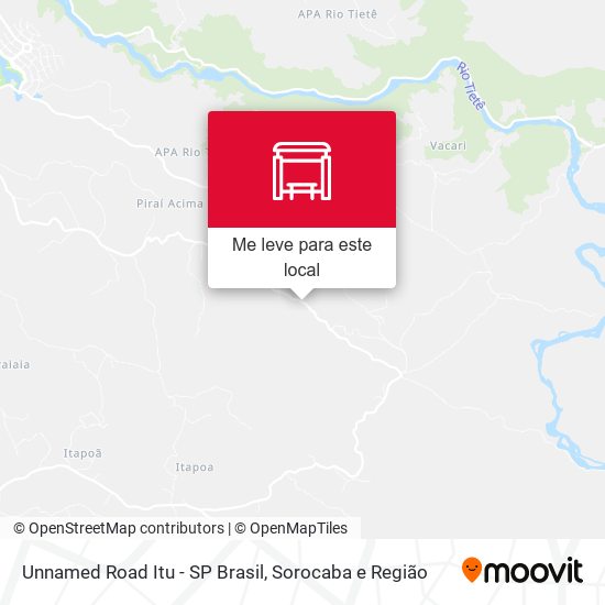 Unnamed Road Itu - SP Brasil mapa