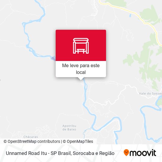 Unnamed Road Itu - SP Brasil mapa