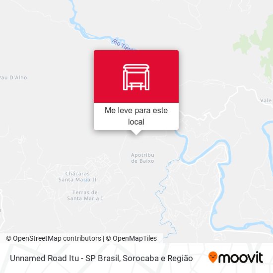 Unnamed Road Itu - SP Brasil mapa