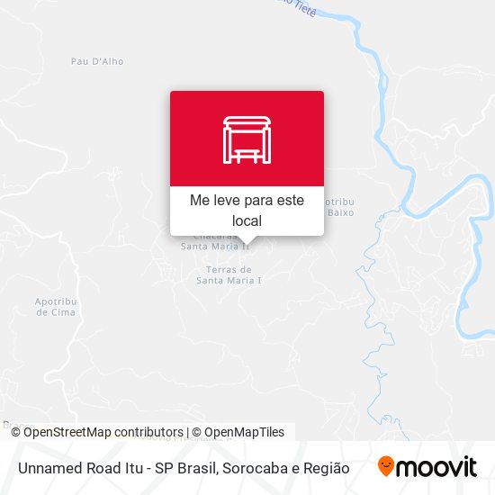 Unnamed Road Itu - SP Brasil mapa