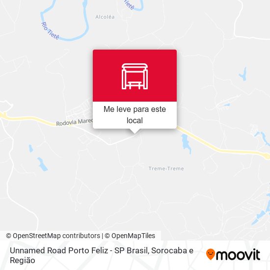 Unnamed Road Porto Feliz - SP Brasil mapa