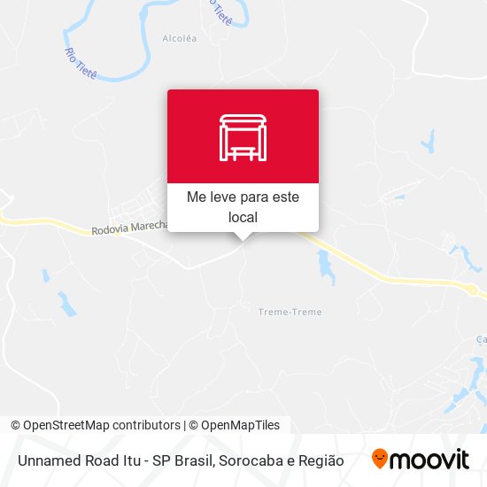 Unnamed Road Itu - SP Brasil mapa