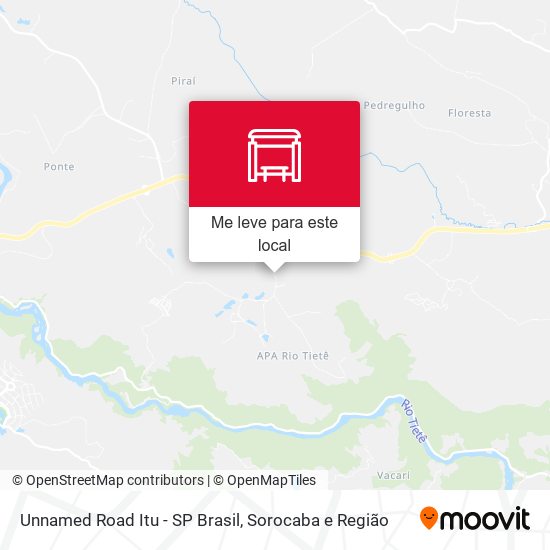 Unnamed Road Itu - SP Brasil mapa