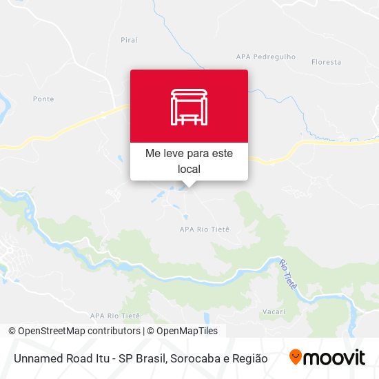 Unnamed Road Itu - SP Brasil mapa