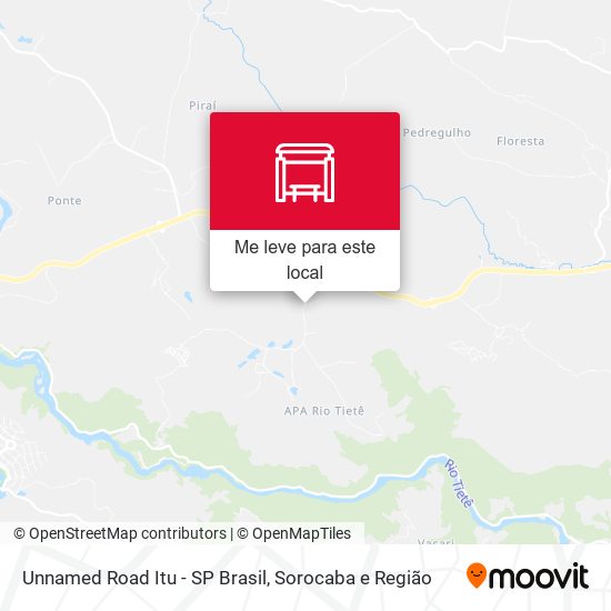 Unnamed Road Itu - SP Brasil mapa