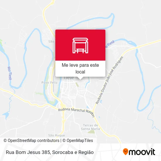 Rua Bom Jesus 385 mapa