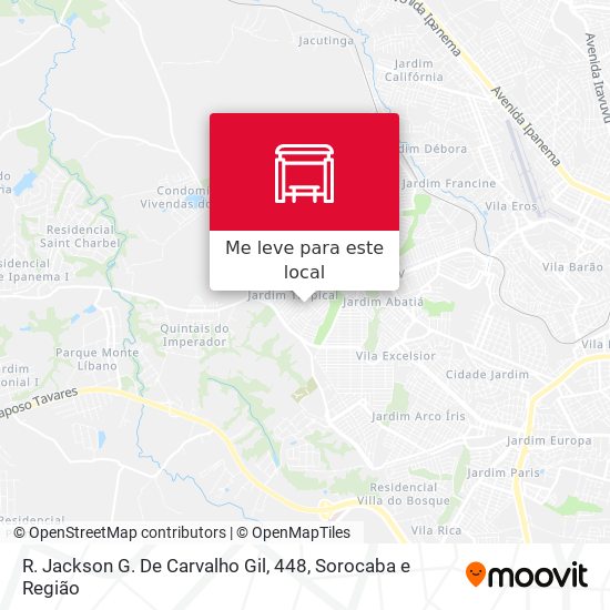 R. Jackson G. De Carvalho Gil, 448 mapa