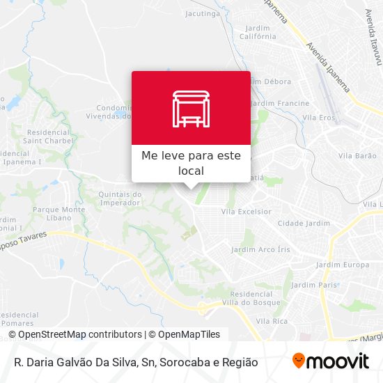 R. Daria Galvão Da Silva, Sn mapa