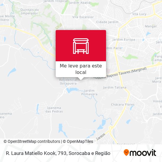R. Laura Matiello Kook, 793 mapa