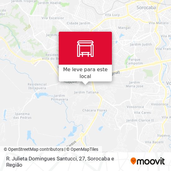 R. Julieta Domingues Santucci, 27 mapa