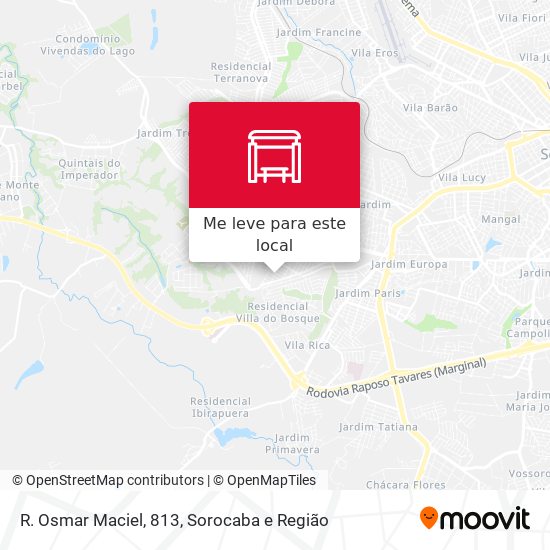 R. Osmar Maciel, 813 mapa