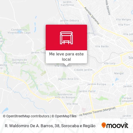R. Waldomiro De A. Barros, 38 mapa