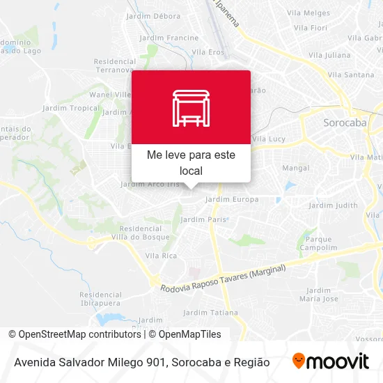 Avenida Salvador Milego 901 mapa