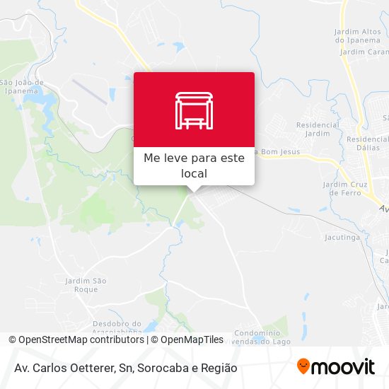Av. Carlos Oetterer, Sn mapa
