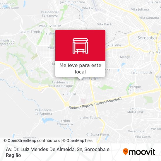 Av. Dr. Luiz Mendes De Almeida, Sn mapa