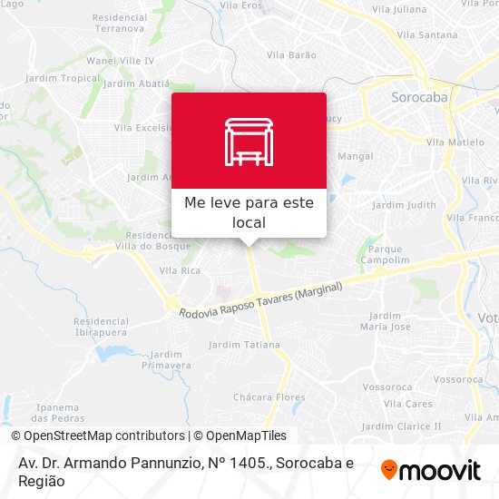 Av. Dr. Armando Pannunzio, Nº 1405. mapa