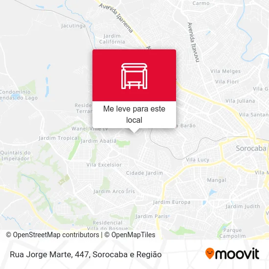 Rua Jorge Marte, 447 mapa