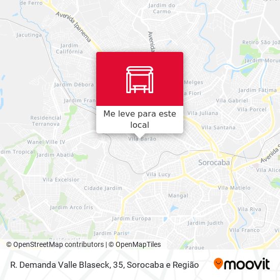 R. Demanda Valle Blaseck, 35 mapa