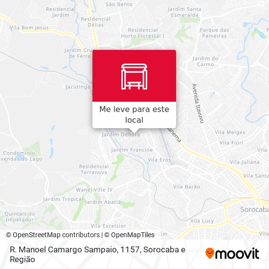 R. Manoel Camargo Sampaio, 1157 mapa
