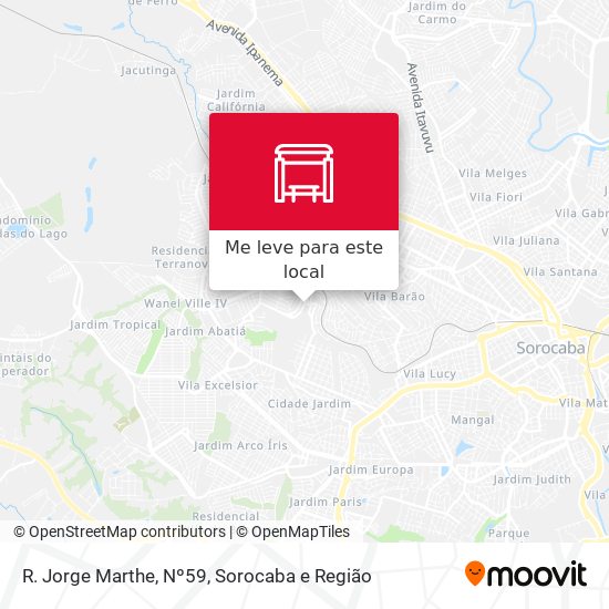 R. Jorge Marthe, Nº59 mapa